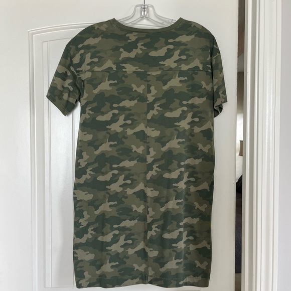 Old Navy Loose vintage camouflage y shirt dress Size M - Picture 3 of 6